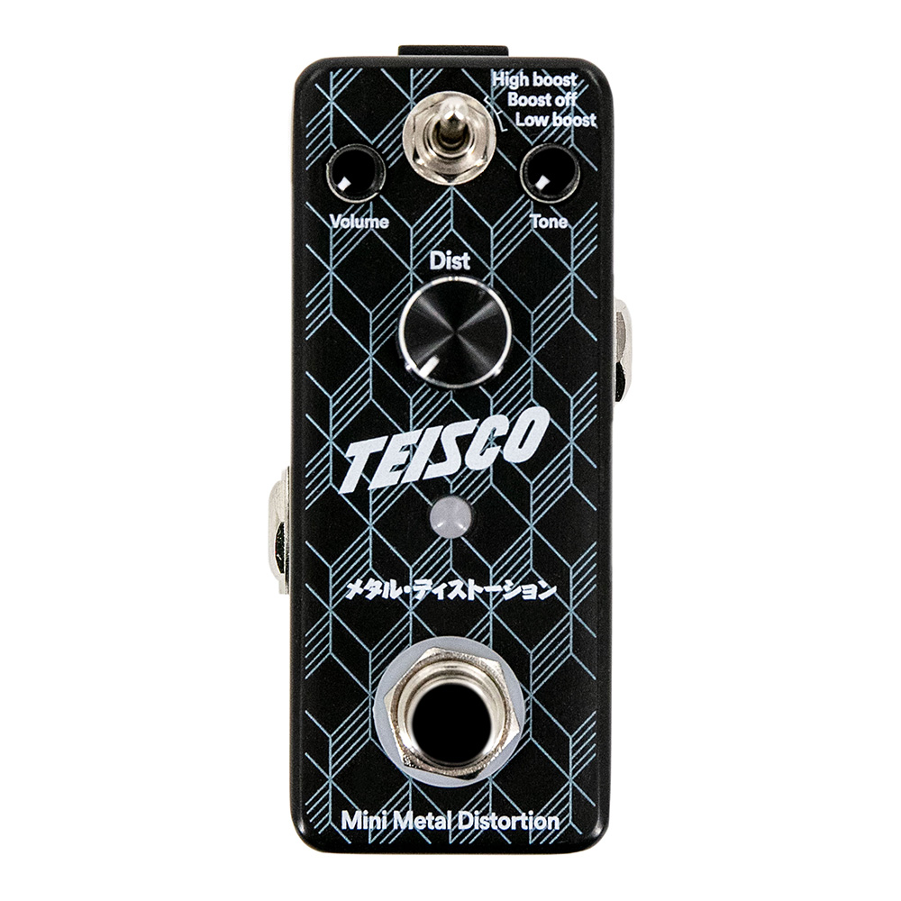 TEISCO <br>Mini Metal Distortion Pedal [TSC-01121]