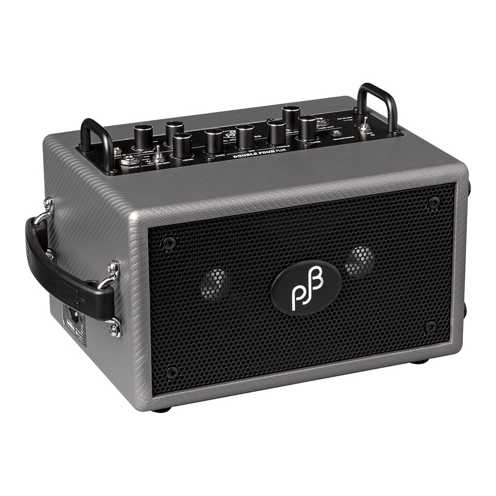 Phil Jones Bass (PJB) <br>Double Four Plus / Carbon Silver