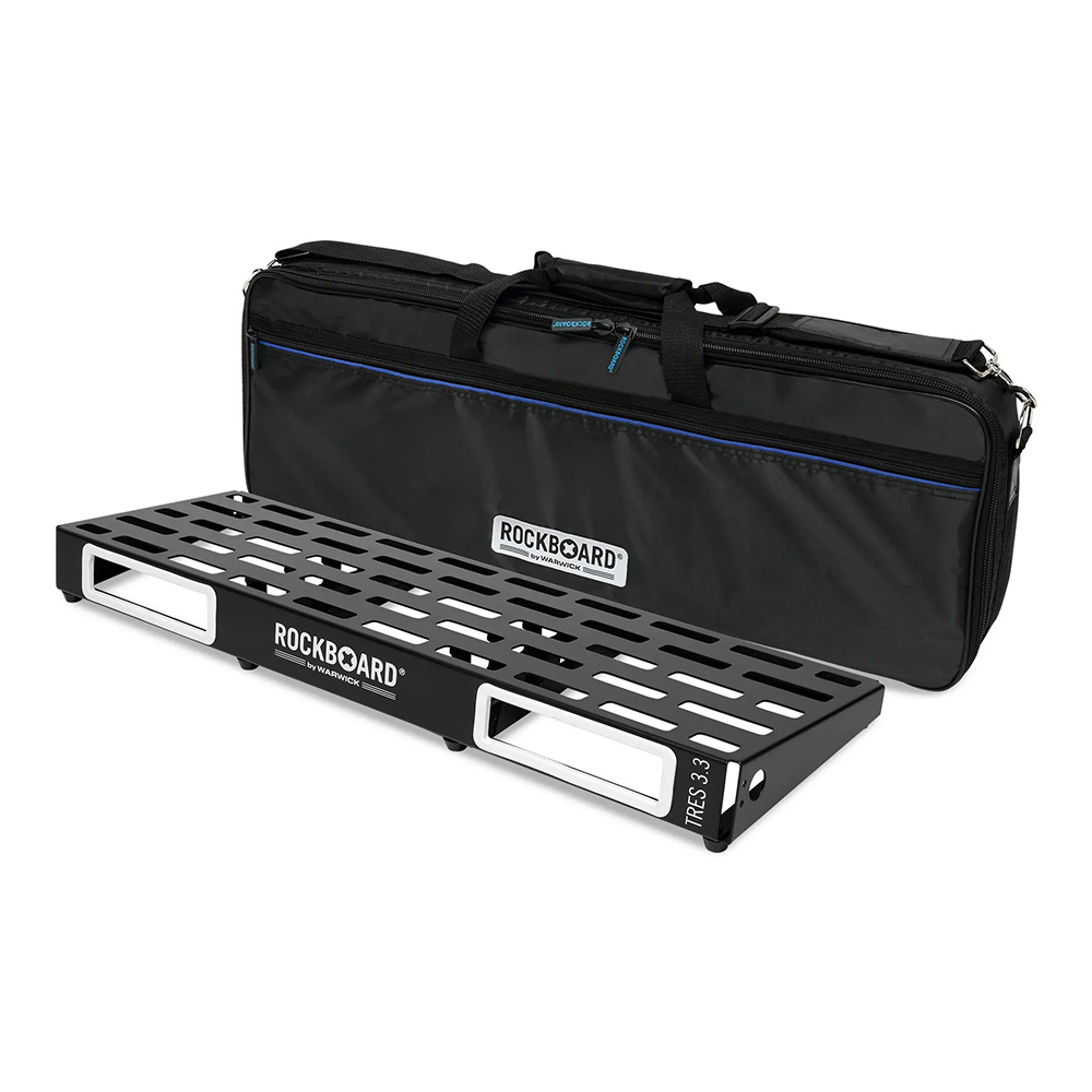 RockBoard by Warwick <br>TRES 3.3, Pedalboard with Gig Bag [RBO B 3.3 TRES B]