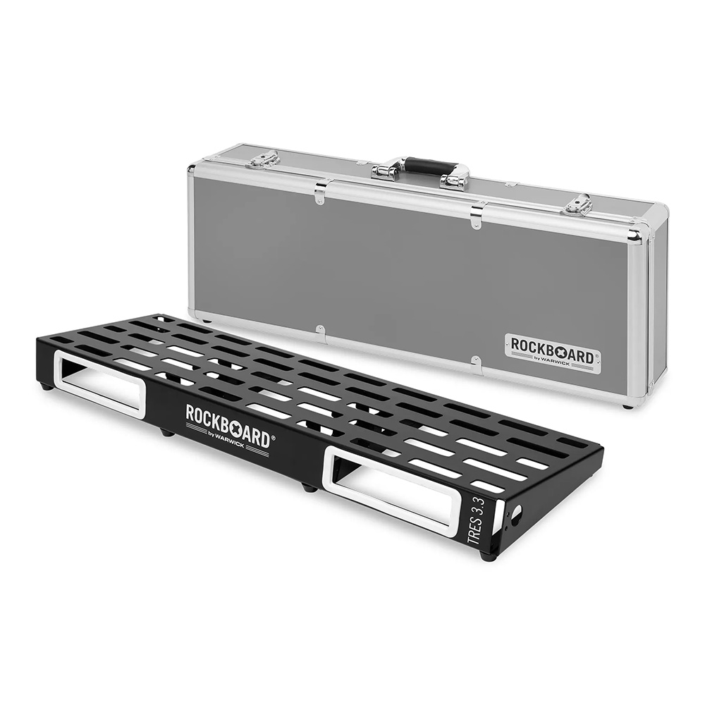 RockBoard by Warwick <br>TRES 3.3, Pedalboard with Flight Case [RBO B 3.3 TRES C]