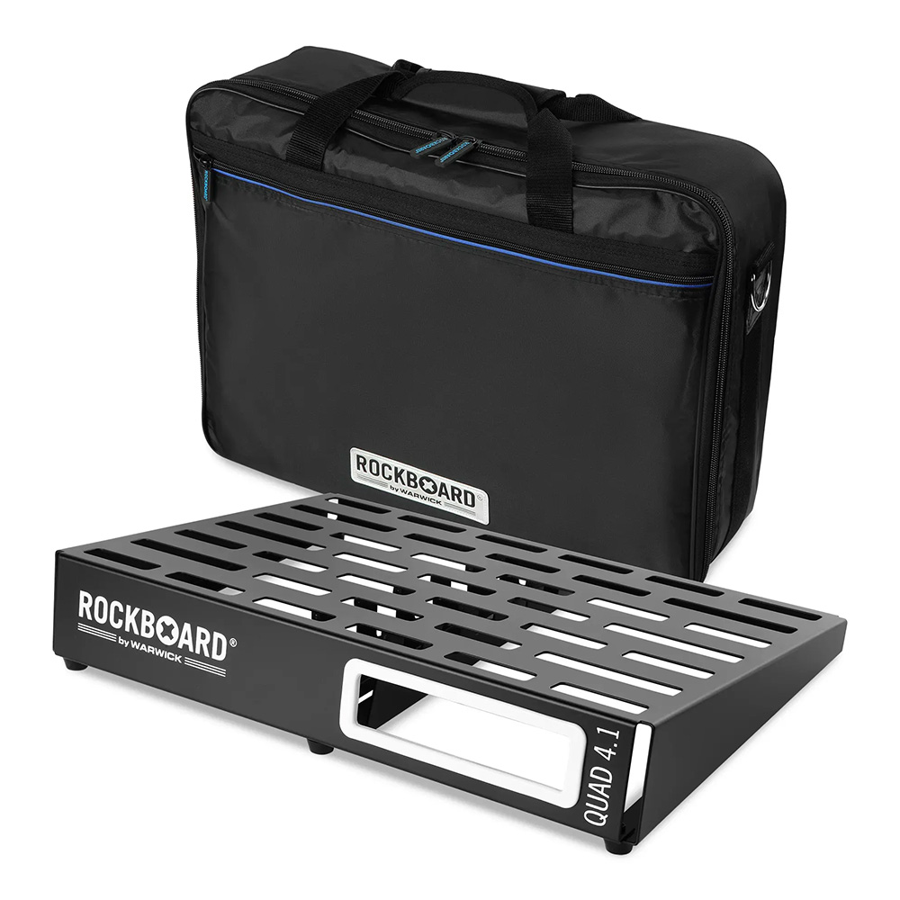 RockBoard by Warwick <br>QUAD 4.1, Pedalboard with Gig Bag [RBO B 4.1 QUAD B]