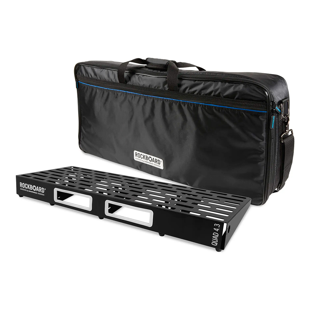 RockBoard by Warwick <br>QUAD 4.3, Pedalboard with Gig Bag [RBO B 4.3 QUAD B]