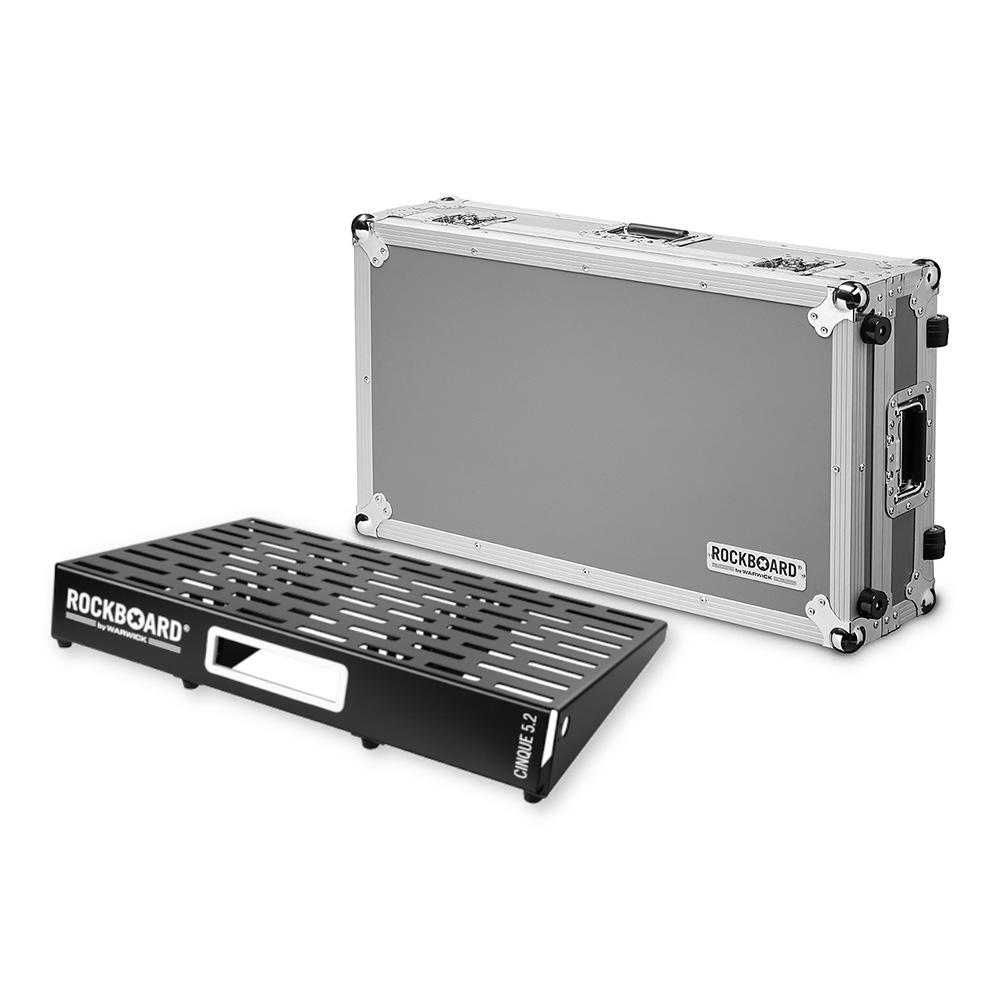 RockBoard by Warwick <br>CINQUE 5.2, Pedalboard with Flight Case [RBO B 5.2 CINQUE C]