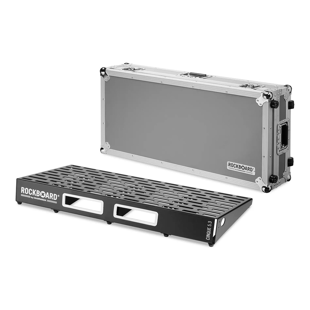 RockBoard by Warwick <br>CINQUE 5.3, Pedalboard with Flight Case [RBO B 5.3 CINQUE C]