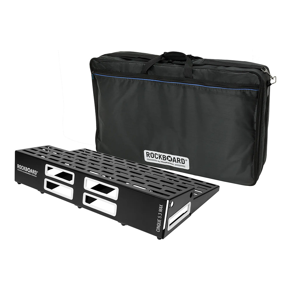 RockBoard by Warwick <br>CINQUE 5.3 MAX, Pedalboard with Gig Bag [RBO B 5.3 CINQ MAX B]