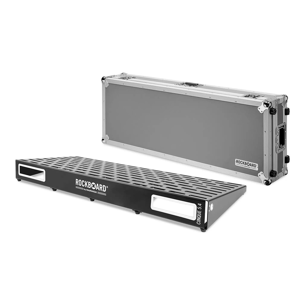 RockBoard by Warwick <br>CINQUE 5.4, Pedalboard with Flight Case [RBO B 5.4 CINQUE C]