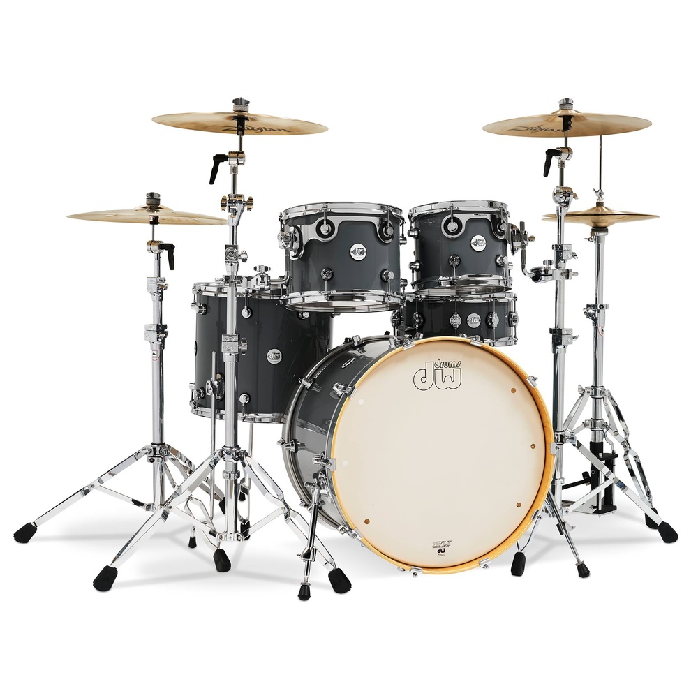 dw<br>Collector's Seies Maple 5pc Shell Kit / Steel Grey