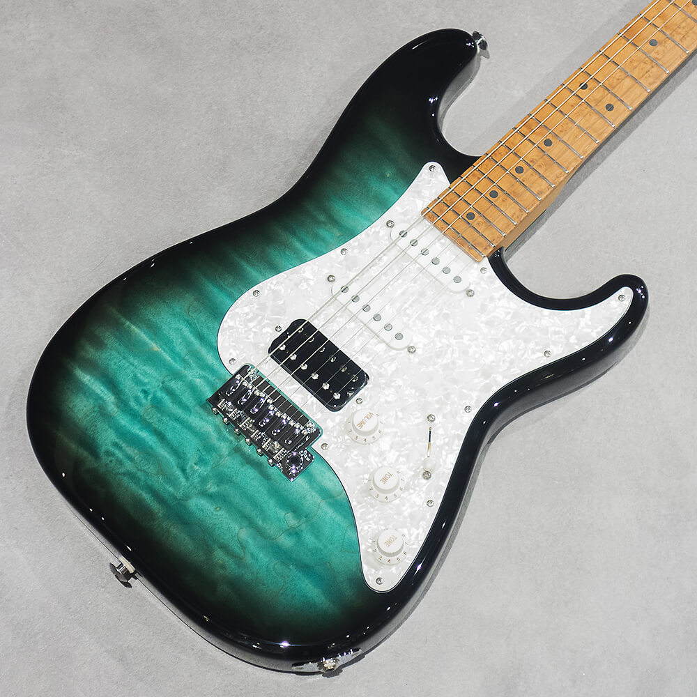 Suhr <br>Classic Custom Bahama Blue/Black Burst Edge