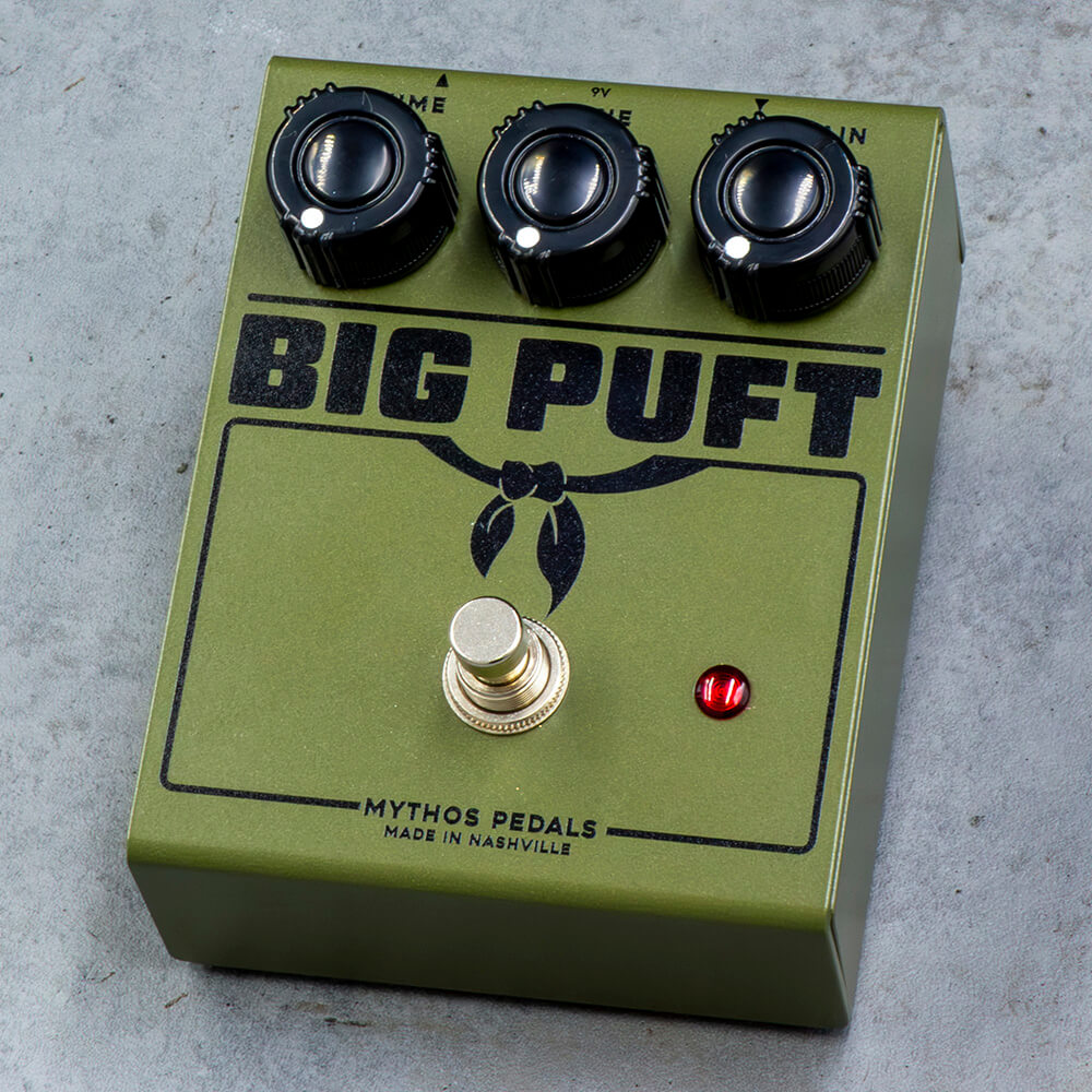 Mythos Pedals <br>Big Puft Jr. Green Powder Olive