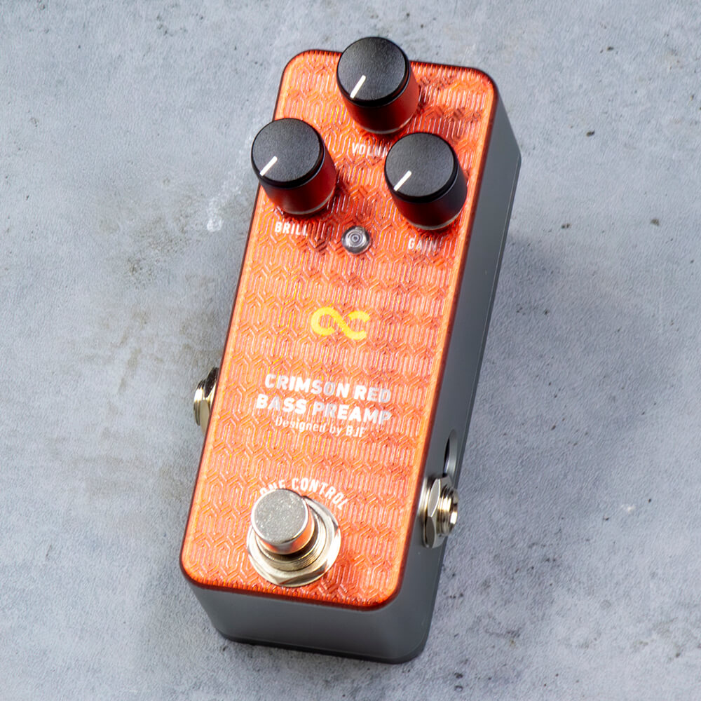One Control <br>CRIMSON RED BASS PREAMP