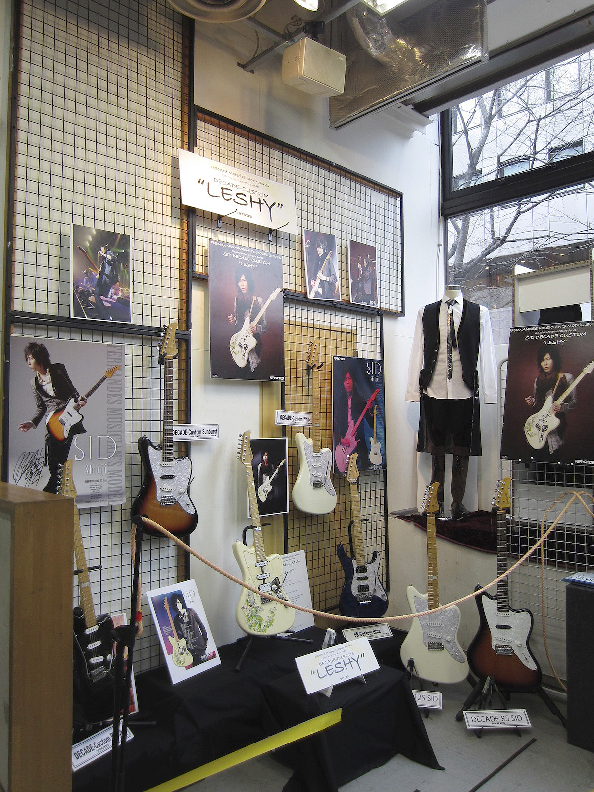 FERNANDES SID/Shinji NEW DECADE “LESHY” 発売記念トークイベント